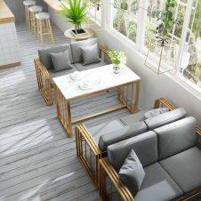 西安茶餐厅卡座沙发