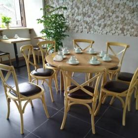 成都安仁古镇餐桌椅定做案例