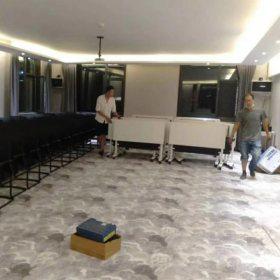 渭南喜悦里酒店定制家具安装现场