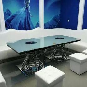 西安火力方音乐餐厅卡座沙发定制案例