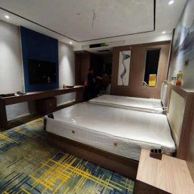 延安吴起县酒店样板间家具定制案例