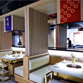 西安大味火锅桌椅定做工程案例