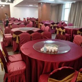 西安永昌印象饭店宴会厅餐桌椅交工