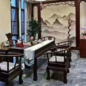 西安辰默高端茶楼家具设计装修效果