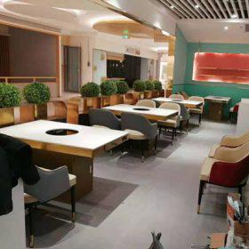 西安竹园村火锅立丰国际店火锅桌椅收官