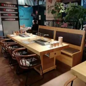 西安羊不同烤小串赛格店餐桌椅沙发卡座交付完工