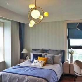 西安万科某楼盘项目售楼部精装房定制家具交付完毕